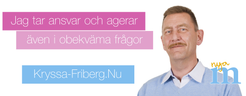  Min personvalskampanj inför valet 2014, Kryss-friberg.Nu