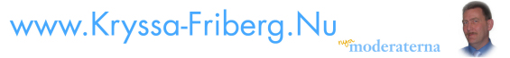 Banner; Kryssa Friberg NU!
